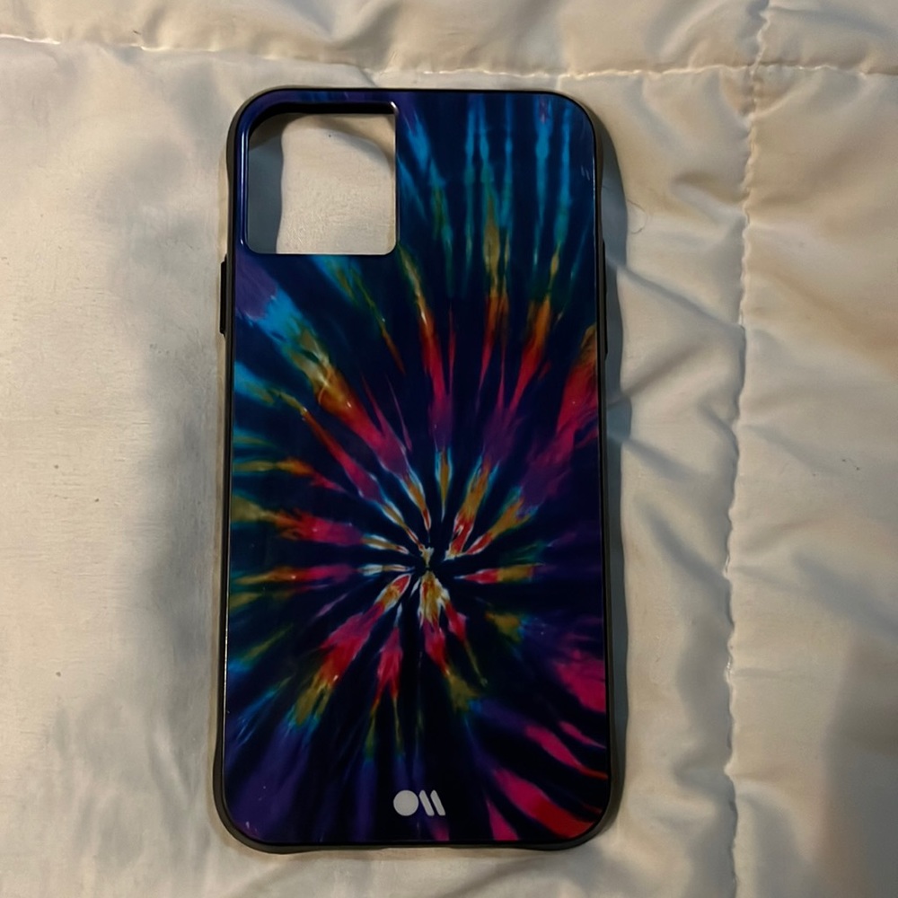 iPhone 11 Pro Max case tie-dye